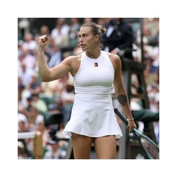 NikeCourt Slam Women's Dri-FIT Tennis Dress FZ6746-100